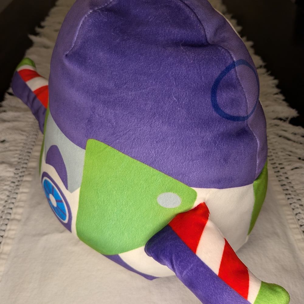 Buzz Lightyear Plush Toy - Green and Purple - Picture 2 of 7